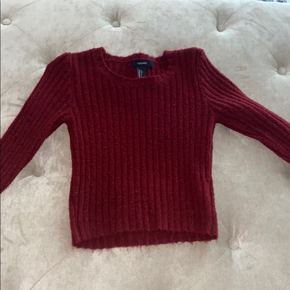 Forever 21 cropped sweater